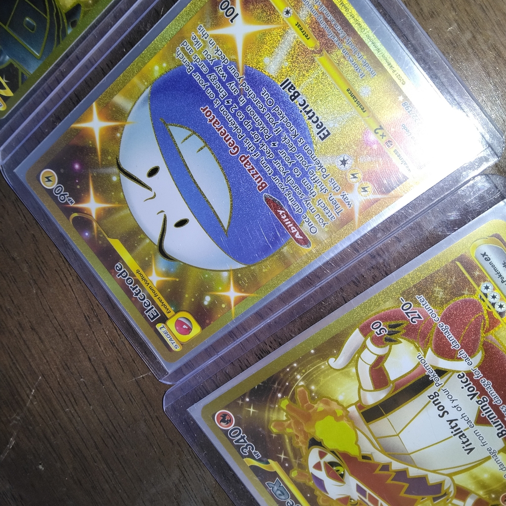 Pokemon Card Set - Gold and Yellow - Picture 5 of 7